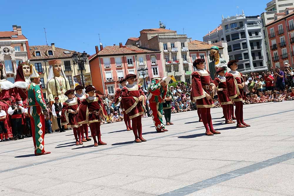 Imagen de la Plaza del Rey San Fernando desde la ubicación que este año ha tenido la banda. 