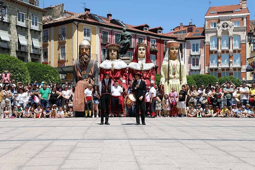 Imagen de la Plaza del Rey San Fernando desde la ubicación que este año ha tenido la banda. 