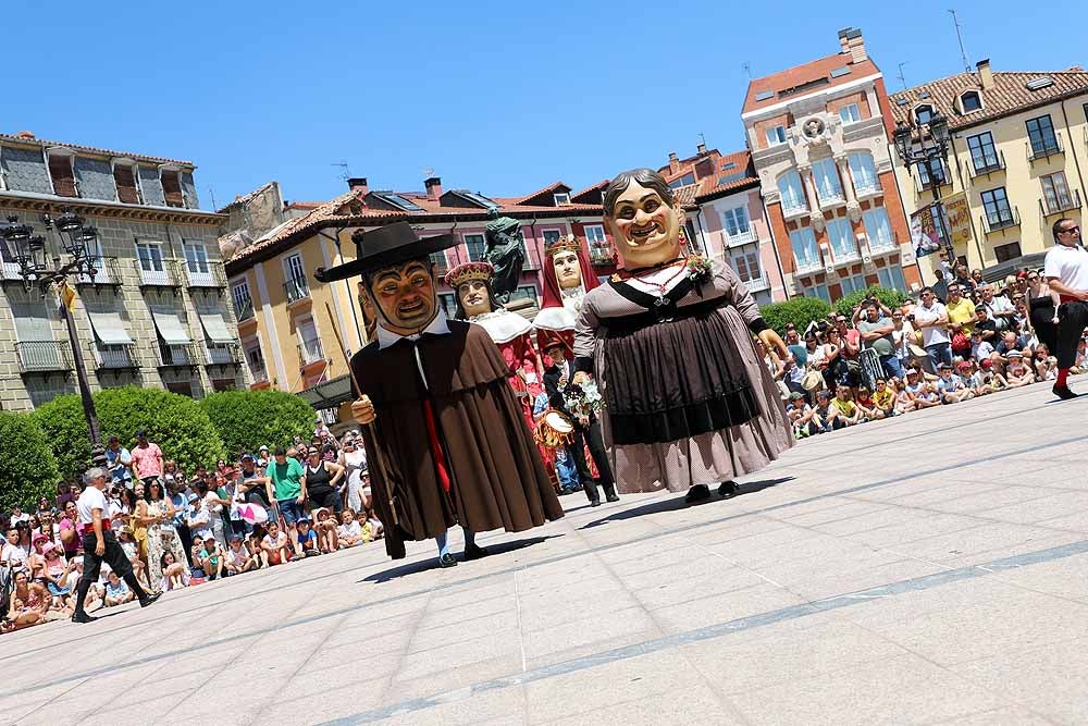 Imagen de la Plaza del Rey San Fernando desde la ubicación que este año ha tenido la banda. 