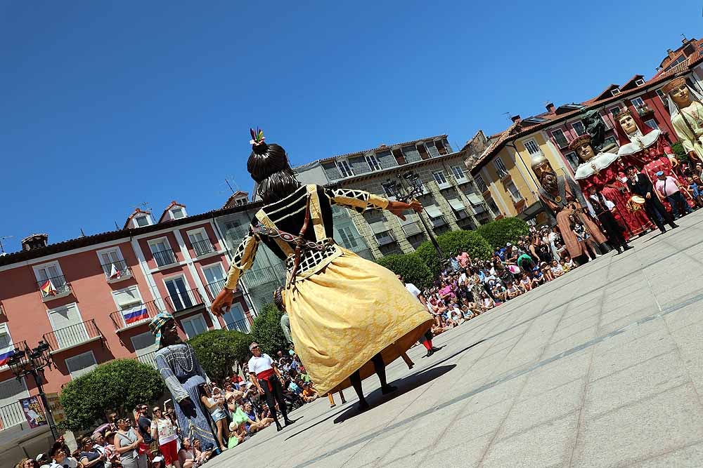 Imagen de la Plaza del Rey San Fernando desde la ubicación que este año ha tenido la banda. 