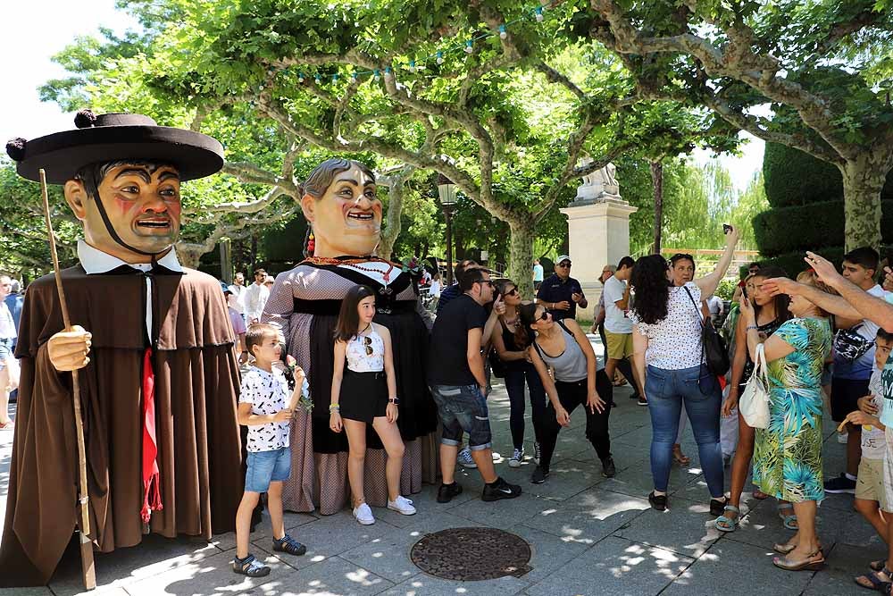 Imagen de la Plaza del Rey San Fernando desde la ubicación que este año ha tenido la banda. 