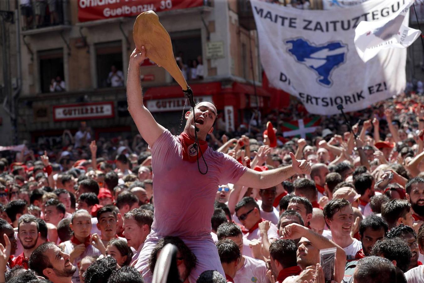 Fotos: El chupinazo de los Sanfermines 2019, en imágenes