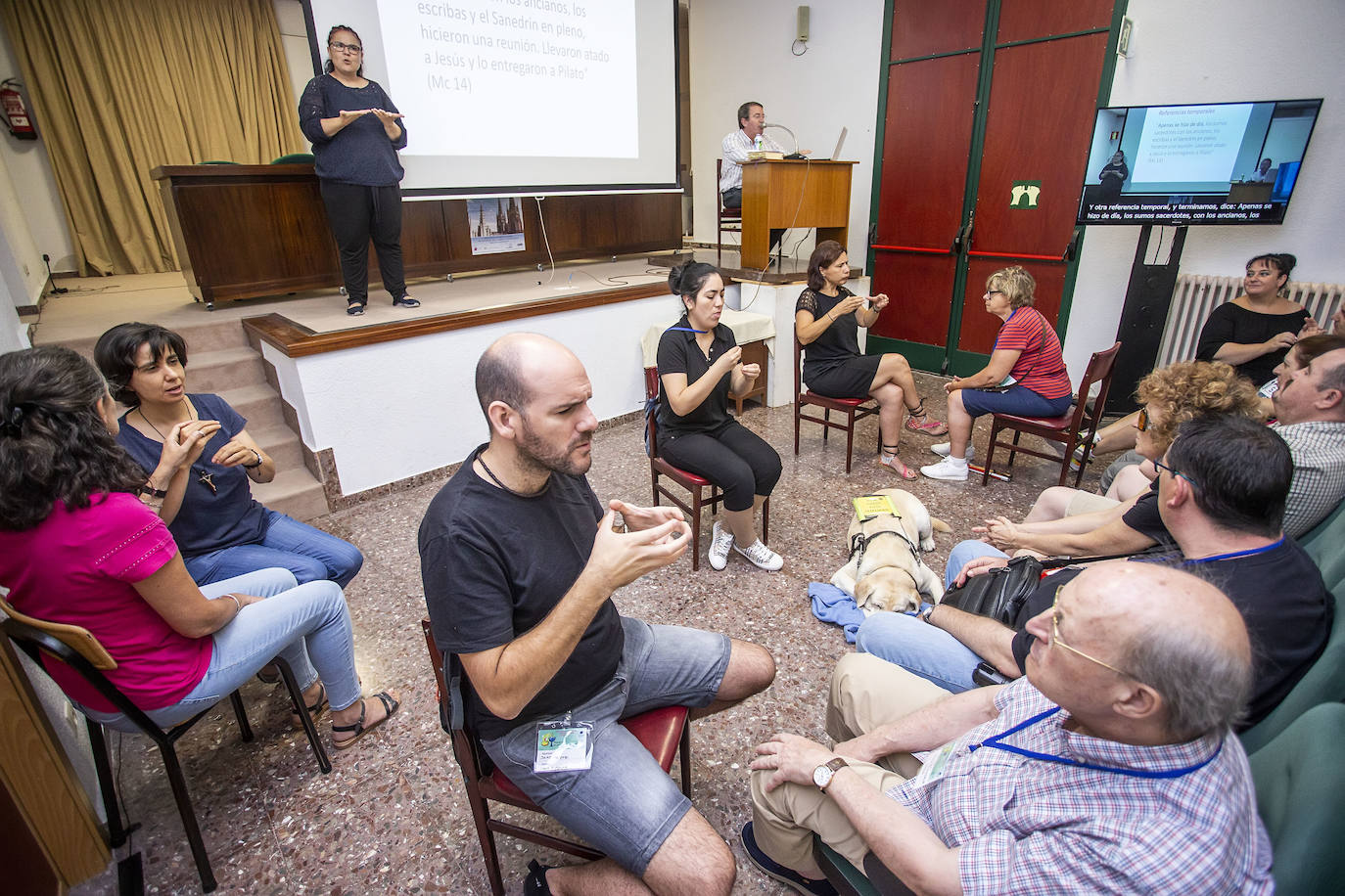 Fotos: Momentos del encuentro Nacional de Pastoral del Sordo y Sordociego