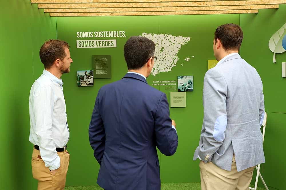 Fotos: Imágenes del &#039;Espacio de Movilidad Sostenible&#039; de Iberdrola en el Paseo Sierra de Atapuerca