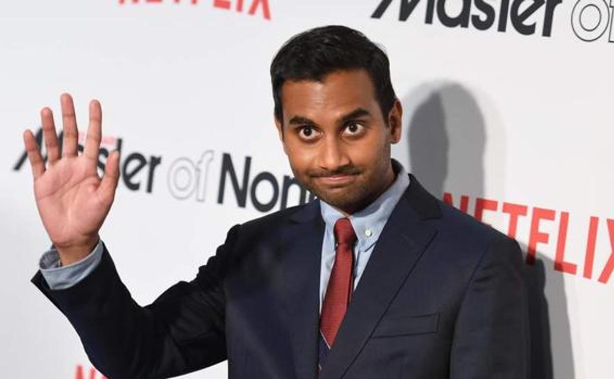 El cómico Aziz Ansari.