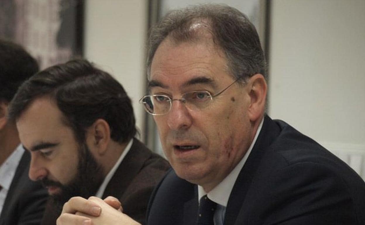 Miguel Ángel Benavente, presidente de la Confederación de Asociaciones Empresariales de Burgos. 