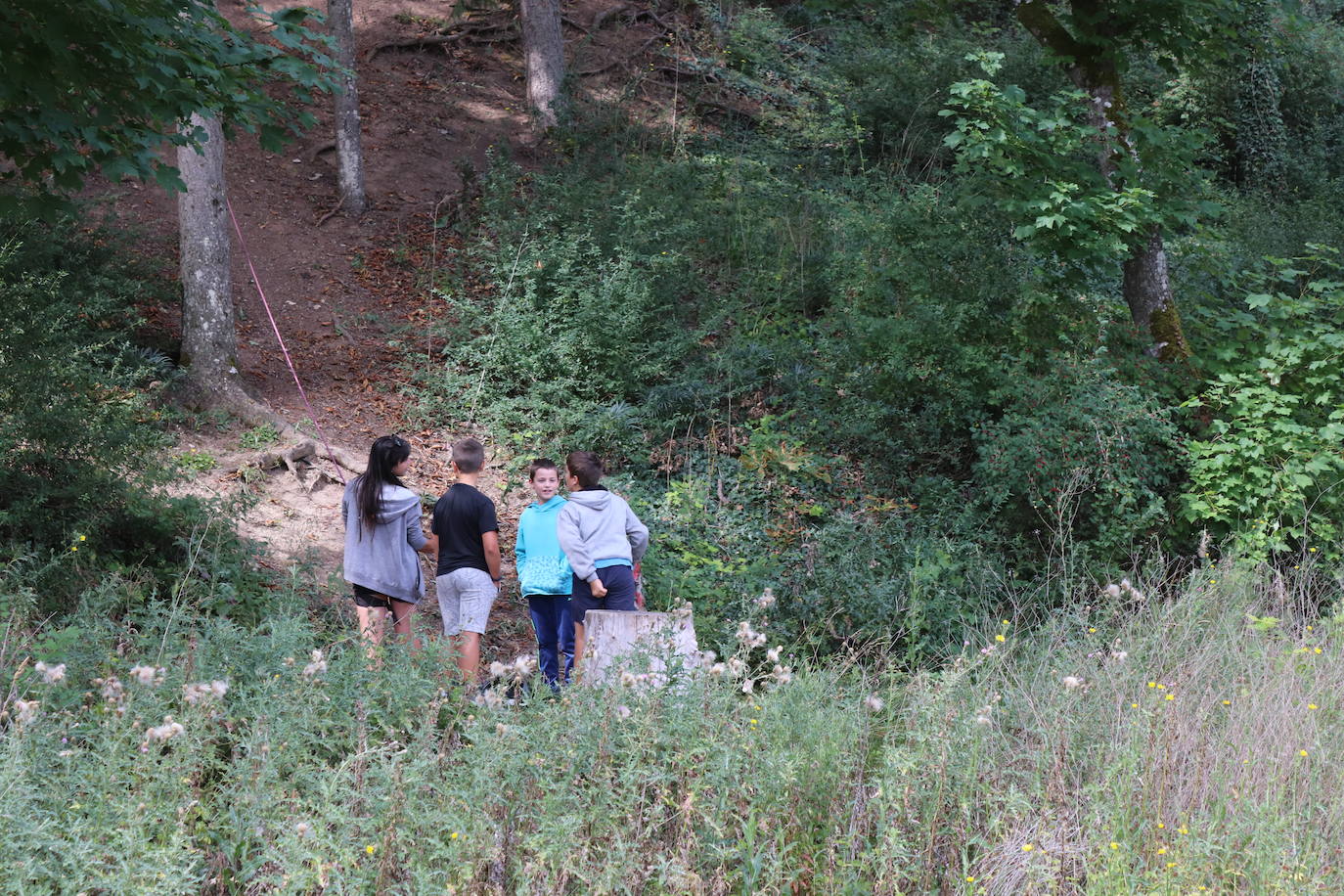 Naturaleza mezclada con juegos educativos son los ingrdientes esenciales para que los niños se diviertan en los Campamentos de Urbanos de verano organizados por el Ayuntamiento