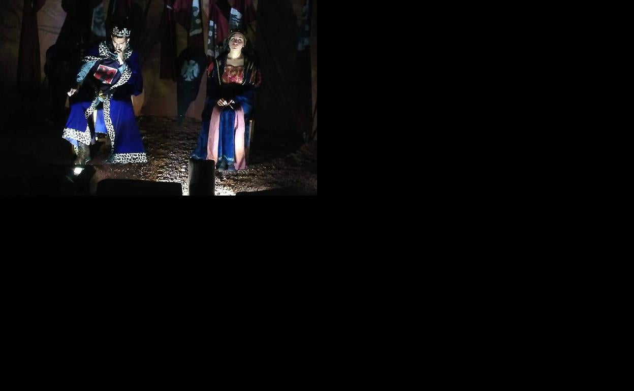 Imagen que representa la Batalla de Atapuerca, dentro de 'La Ruta de los Patrimonios. 