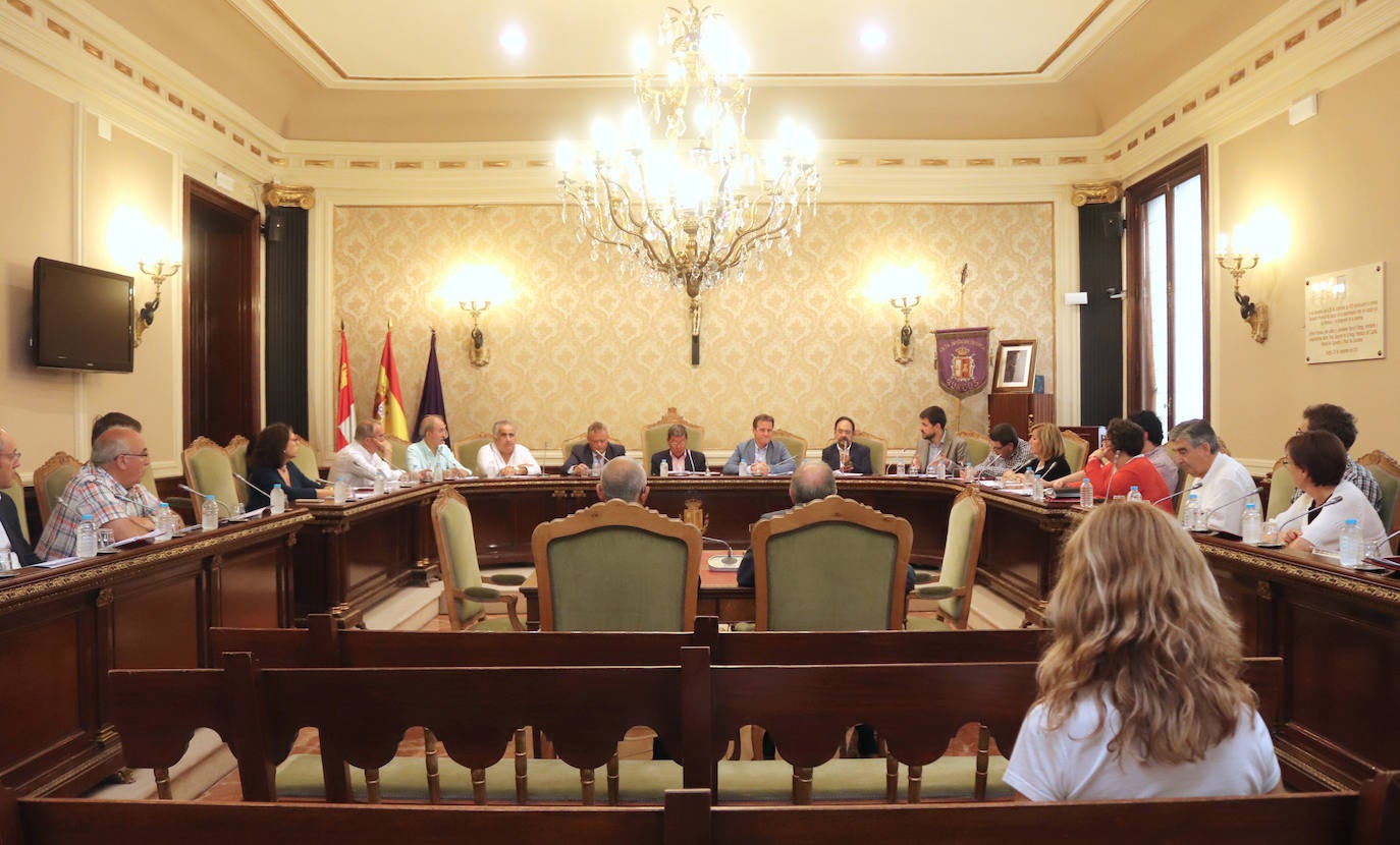Imagen del Pleno de la Diputación reunido hoy. 