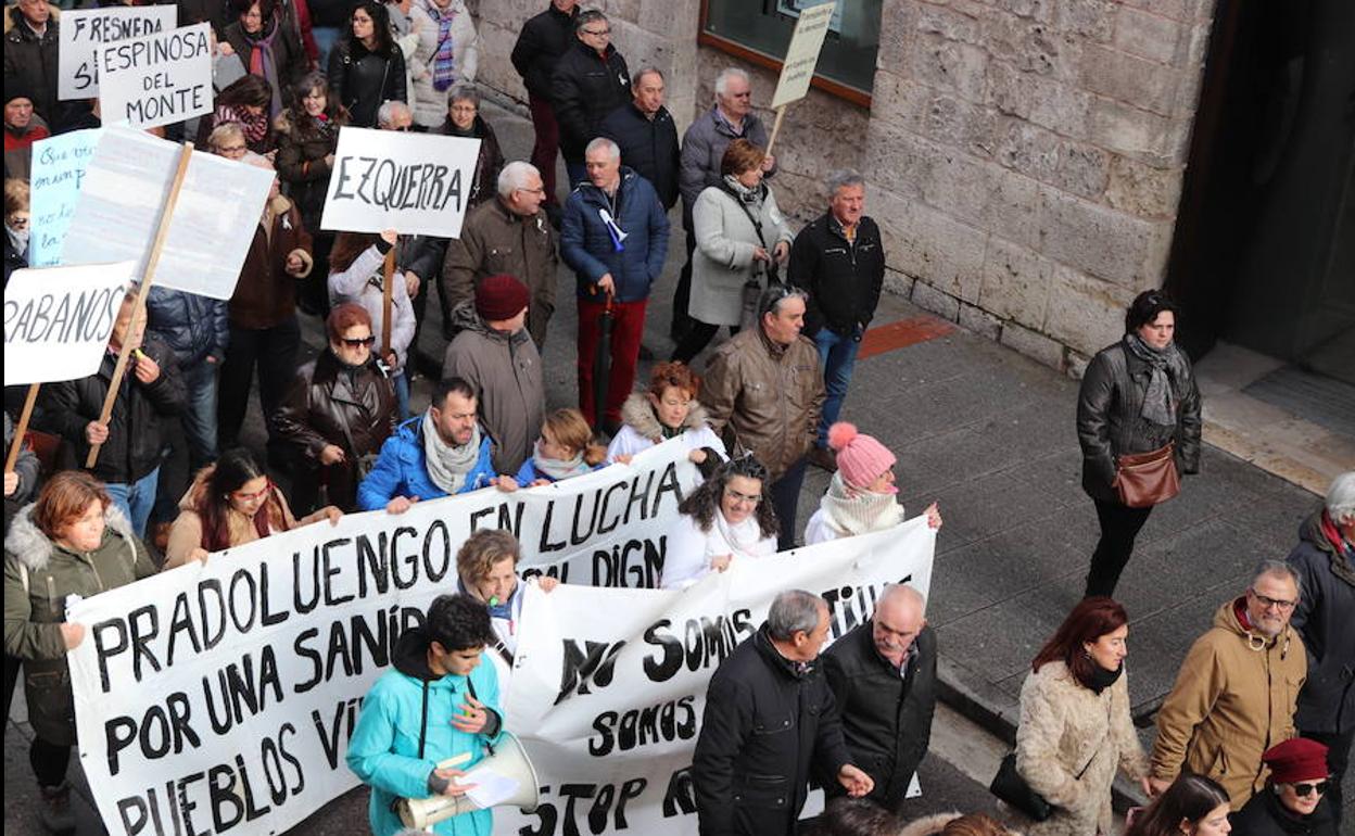 Imagen de las movilizaciones en la capital