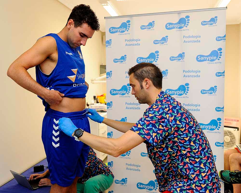 La pretemporada 2019/20 ha comenzado para el San Pablo Burgos con los primeros reconocimientos médicos y las diferentes pruebas para comprobar el estado de forma con el que los jugadores regresarán a la cancha.