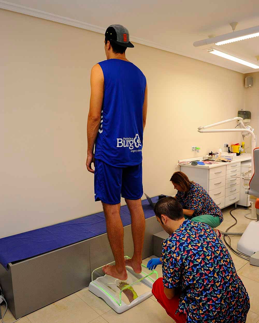 La pretemporada 2019/20 ha comenzado para el San Pablo Burgos con los primeros reconocimientos médicos y las diferentes pruebas para comprobar el estado de forma con el que los jugadores regresarán a la cancha.