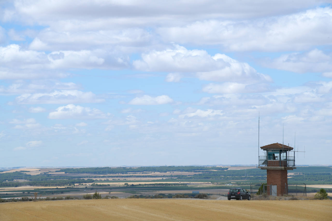 Fotos: Así es la torre de vigilancia de Mojados, en Valladolid