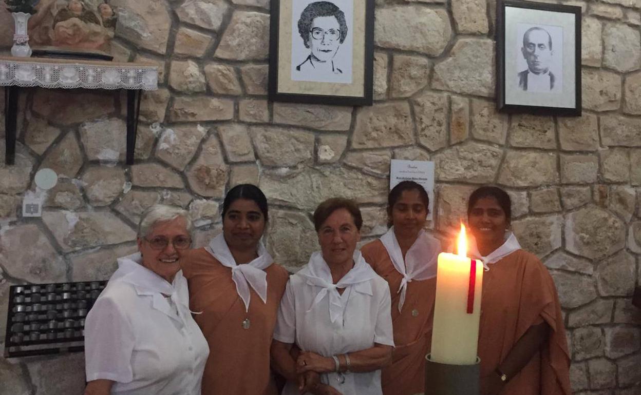 Agustinas Misioneras que forman parte de la actual comunidad argelina donde murió la beata Caridad Álvarez en 1944. 