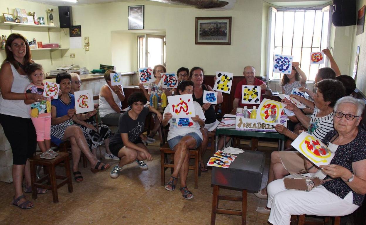 Uno de los talleres que está dentro del programa 'Los mayores saben'. 