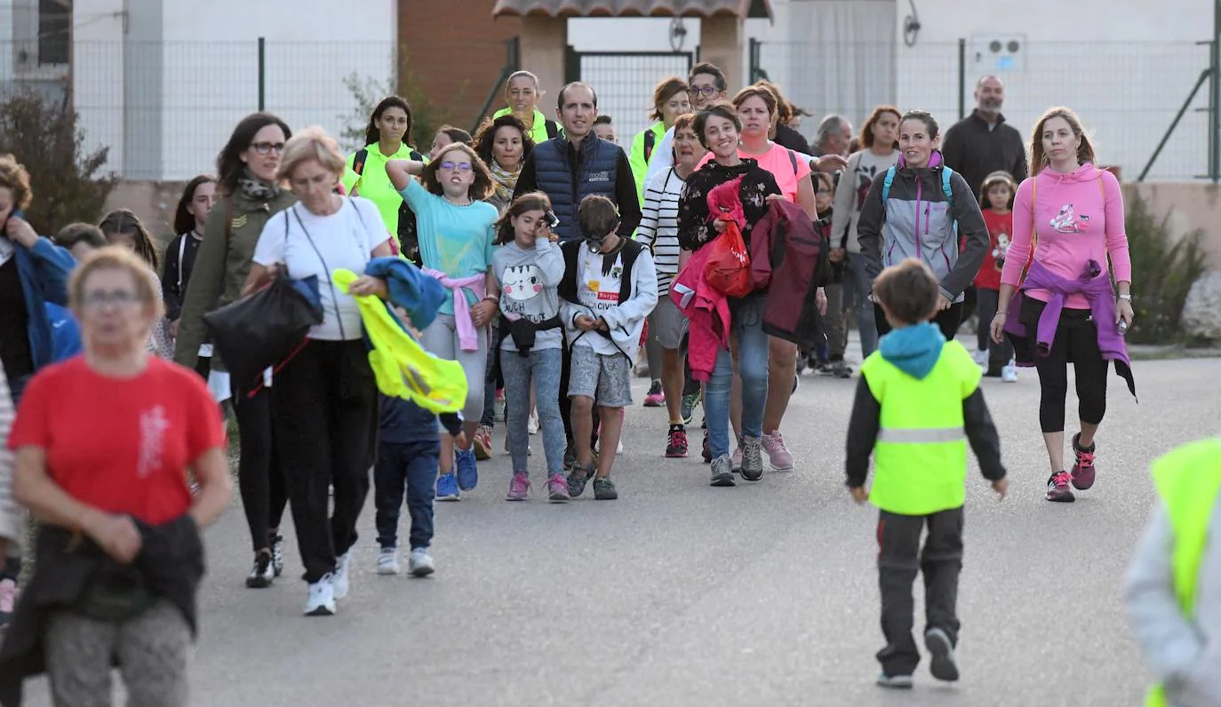 La comida recolectada en Agés con motivo de la marcha solidaria irá destinada al Banco de Alimentos de Cruz Roja para las familias más necesitadas