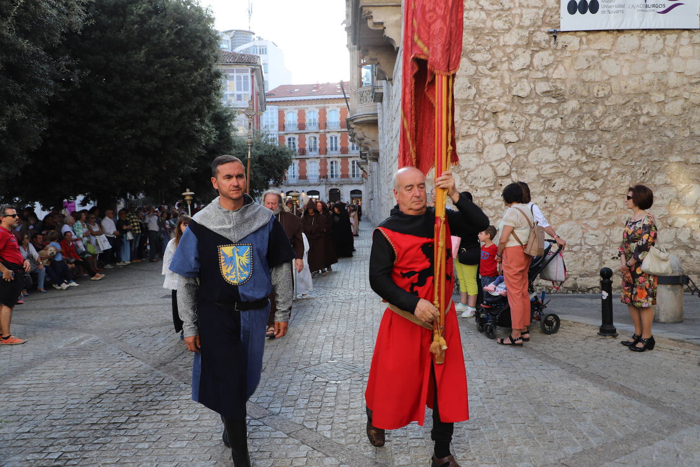 Imagen del pregón que anuncia la llegada de Juana la Loca. 