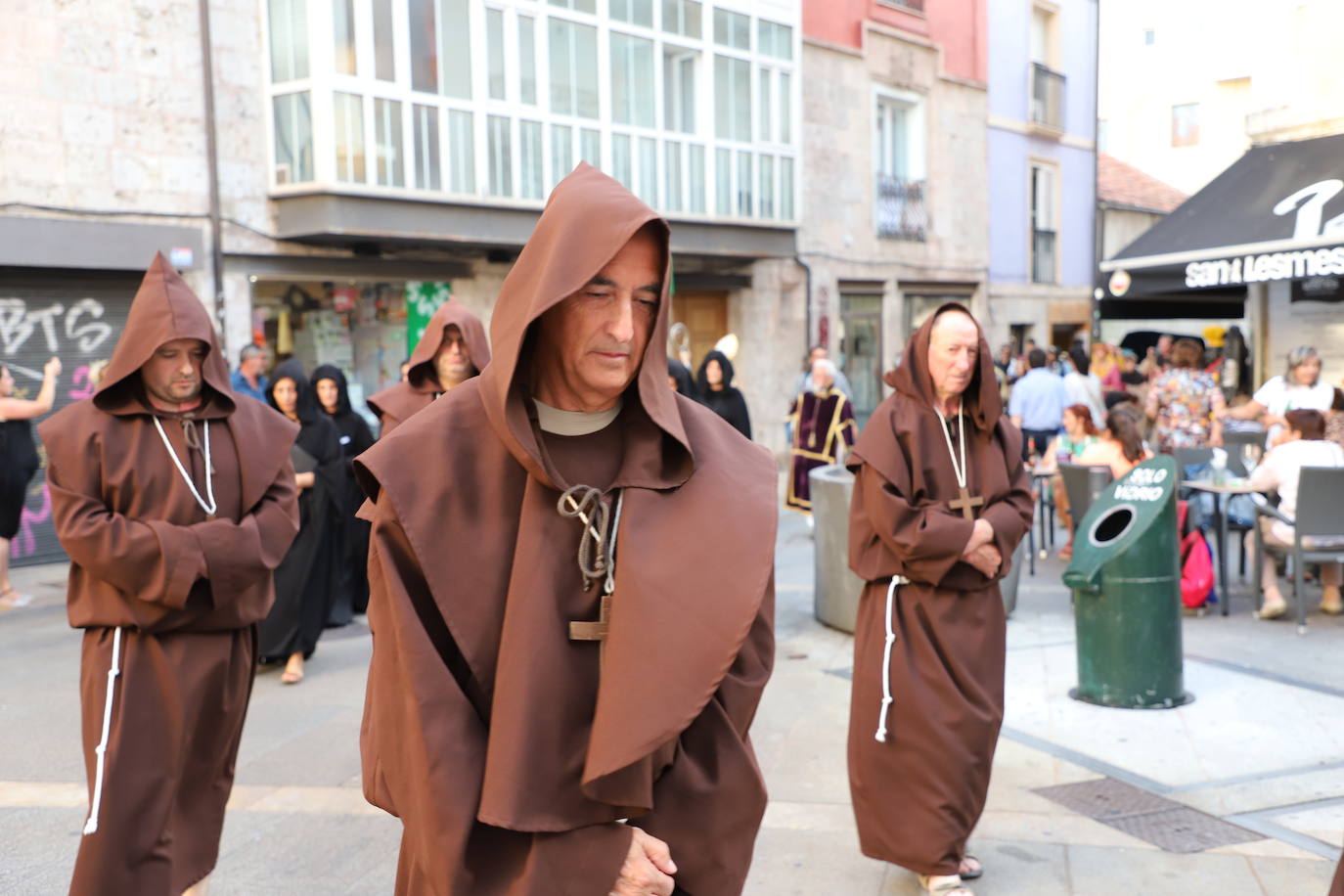 Imagen del pregón que anuncia la llegada de Juana la Loca. 