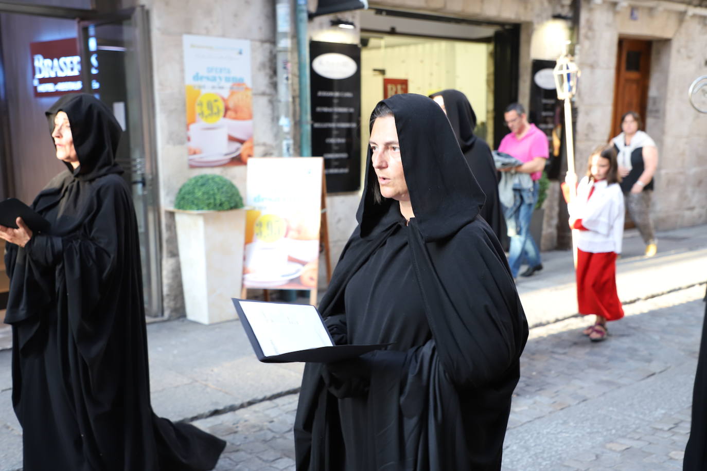 Imagen del pregón que anuncia la llegada de Juana la Loca. 