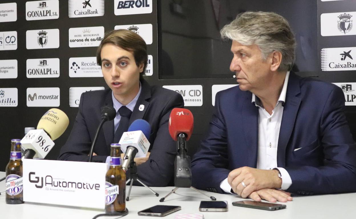 Franco Caselli, consejero delegado, y César Traversone, director deportivo