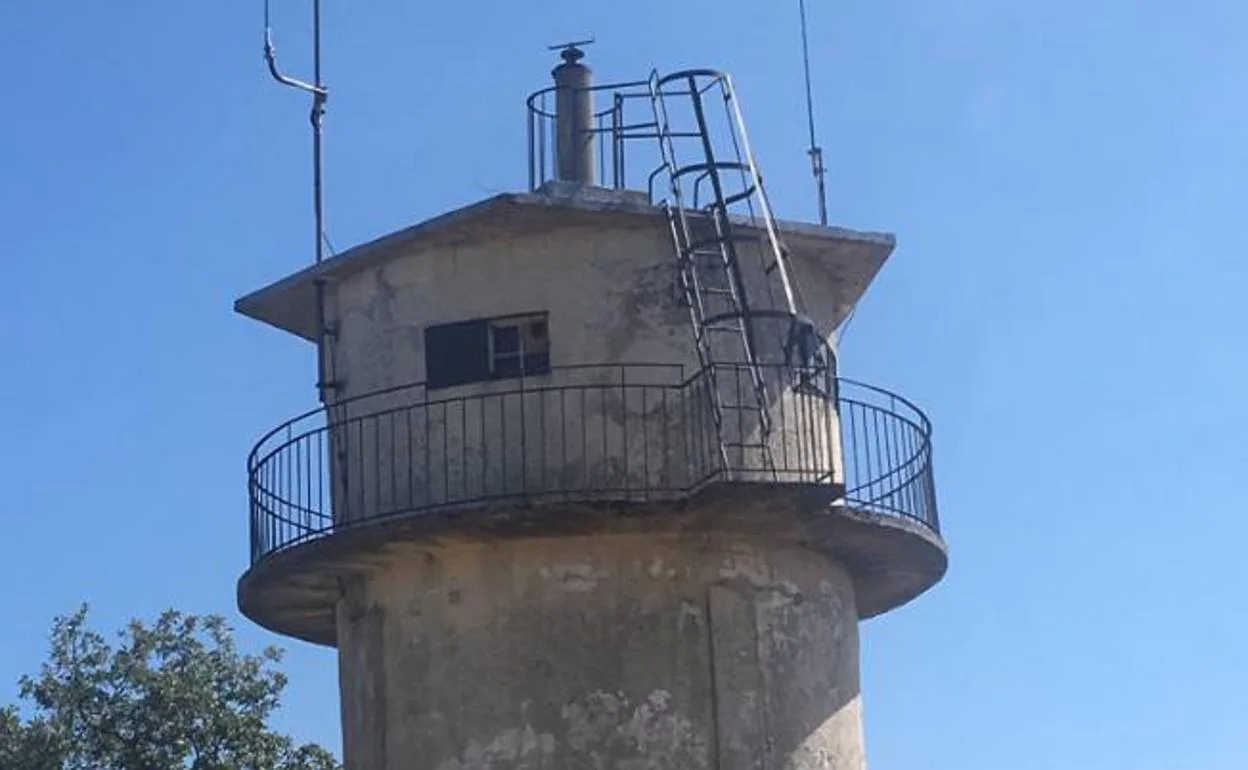 Imagen de una de las 29 torretas que hay en la provincia de Burgos. 