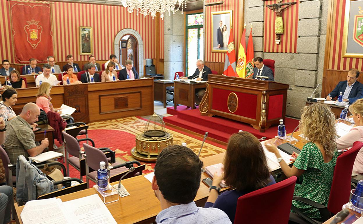 Imagen del Pleno de Burgos. 