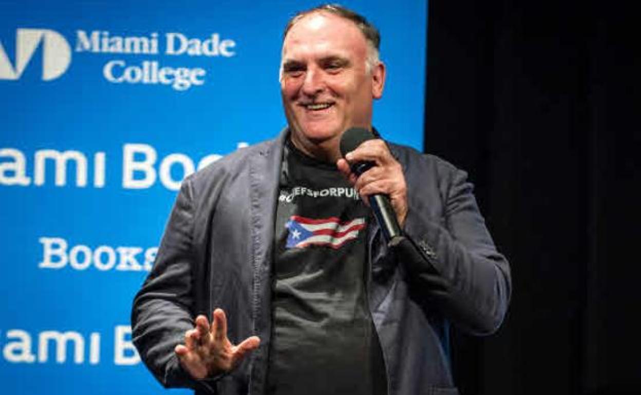 Imagen del chef español José Andrés. 