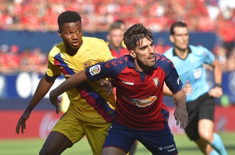 Fotos: Osasuna 1-0 Barcelona, en imágenes