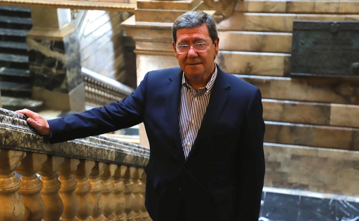 César Rico, presidente del PP burgalés y presidente de la Diputación. 