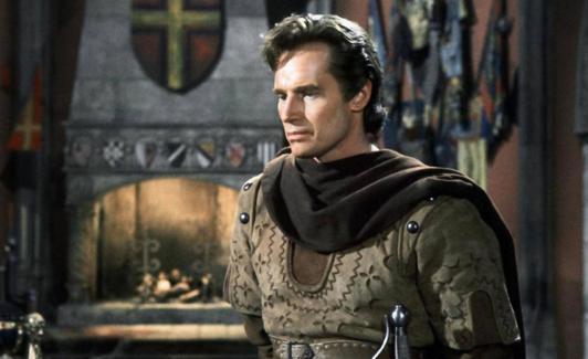 Charlton Heston, en una imagen de la película 'El Cid'.