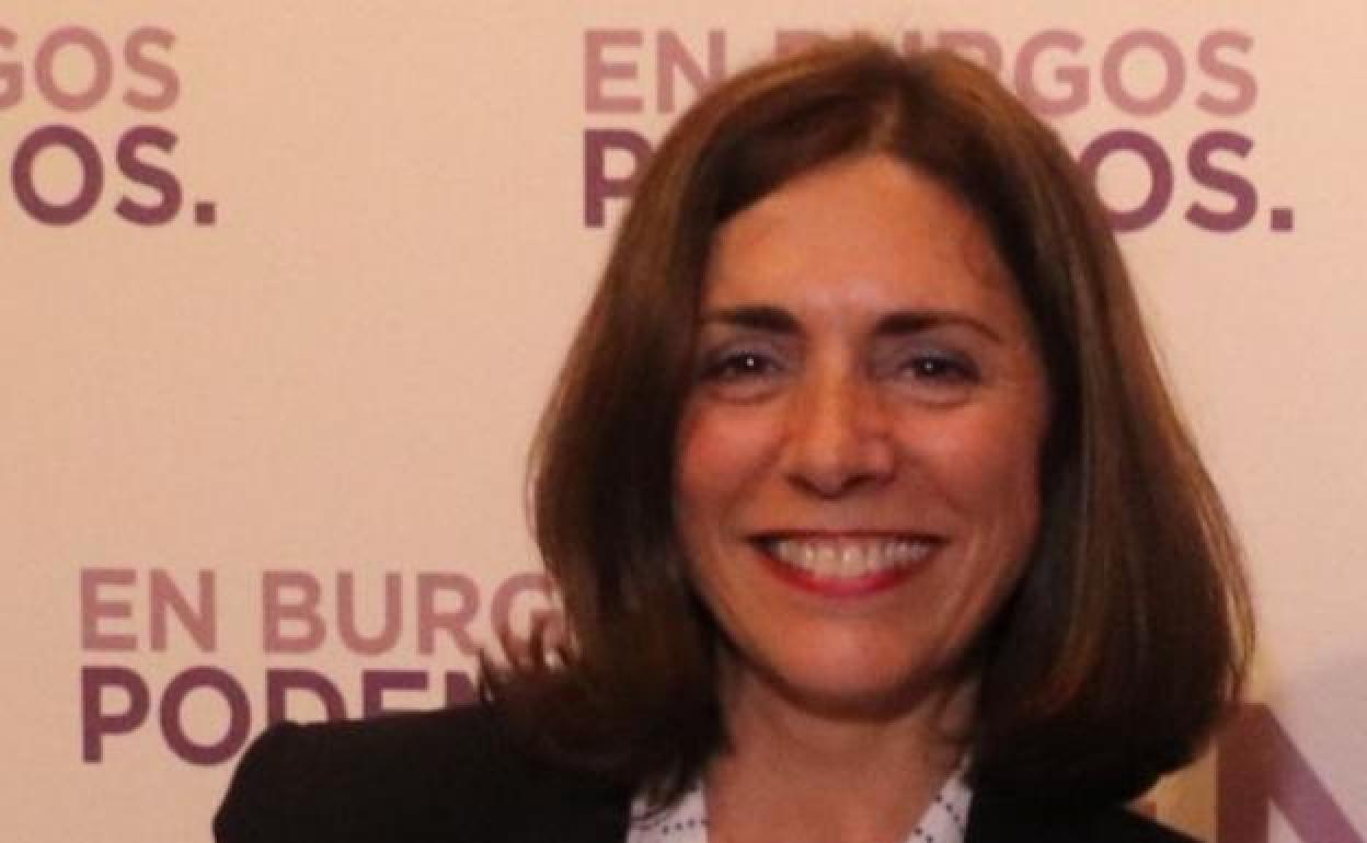 Marga Arroyo, concejala de Podemos en el Ayuntamiento de Burgos. 
