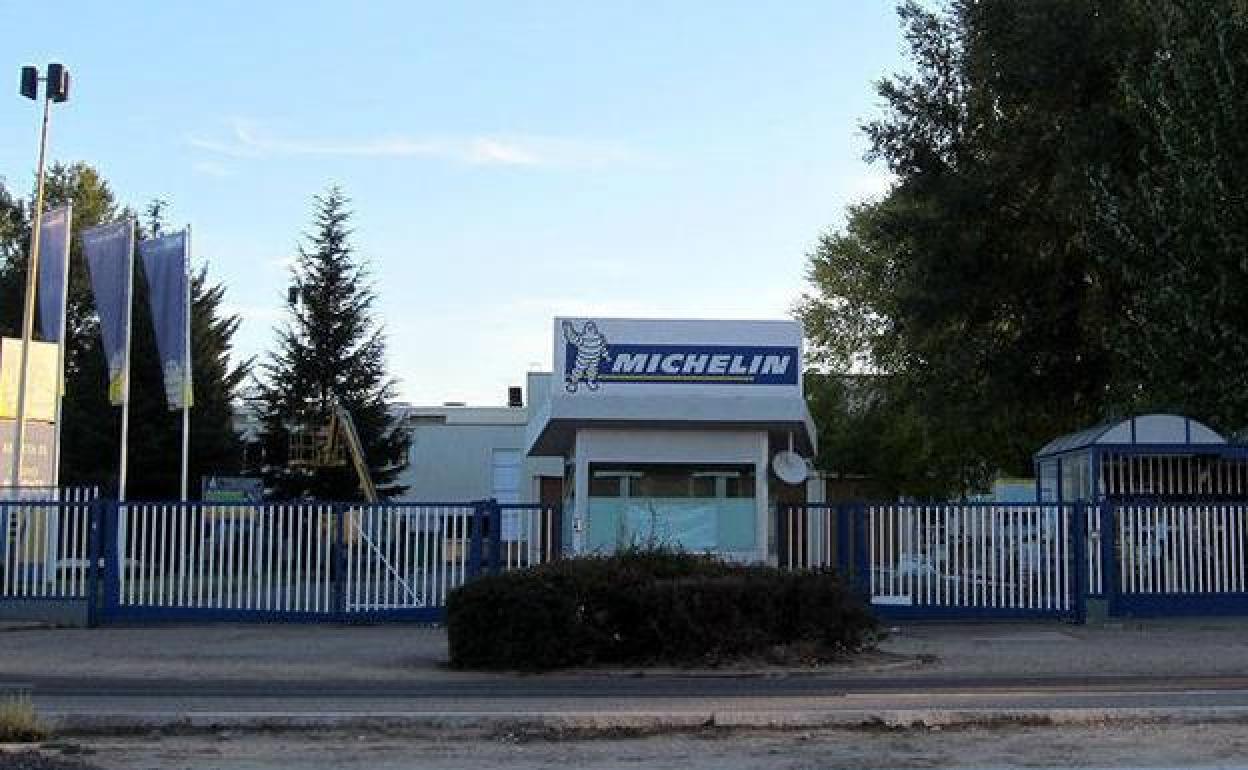 Factoría de Michelín en Aranda de Duero. 