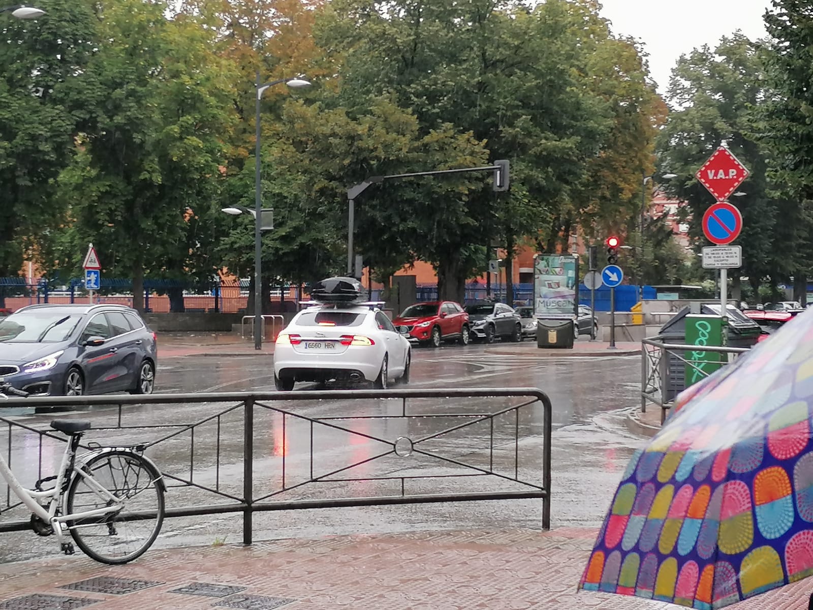 DANA ha traído a Burgos lluvias, y fuertes vientos en la provincia, en una jornada todavía de verano pero que se asemeja en exceso al otoño