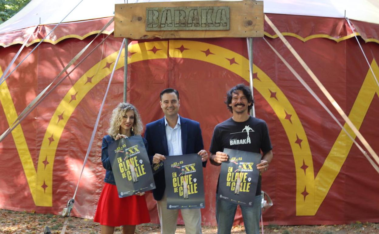 La carpa del Circo Baraka se encuentra en El Parral