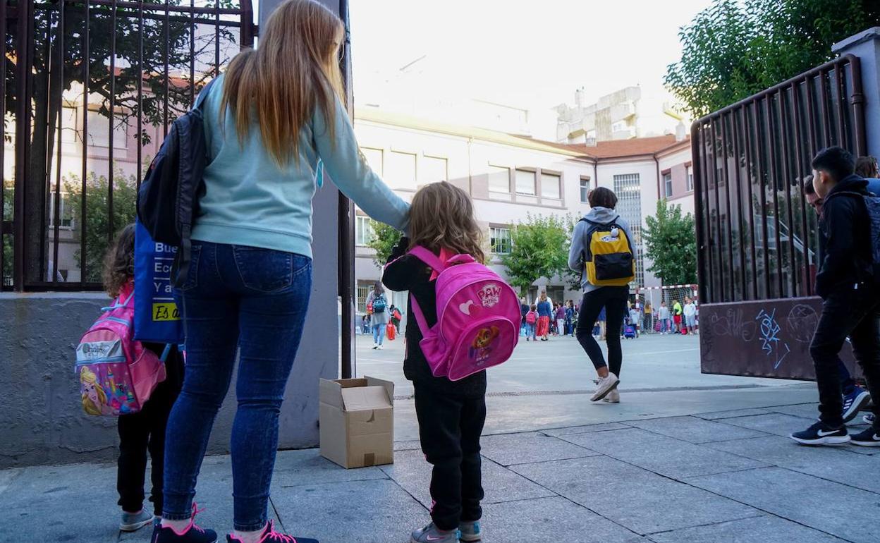 Los niños han vuelto esta semana al colegio. 