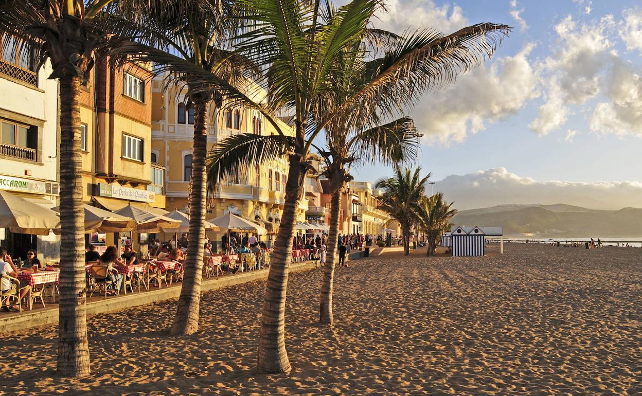 Playa de las Canteras. 