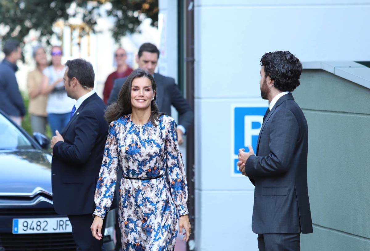 La Reina Letizia ha visitado el CREER. 