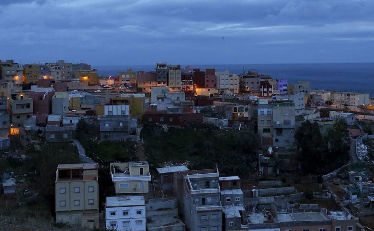 Vista general de Ceuta. 