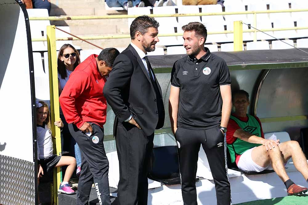 El Burgos CF ha conseguido la primera victoria de la temporada por 1-0