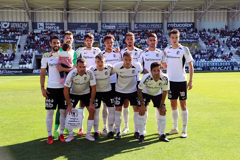 El Burgos CF ha conseguido la primera victoria de la temporada por 1-0