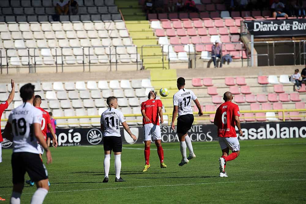 El Burgos CF ha conseguido la primera victoria de la temporada por 1-0