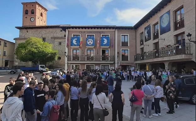 Parón en Belorado. 