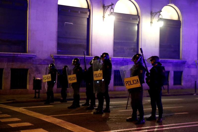 Fotos: Protestas en Cataluña al conocerse la condena de los líderes independentistas