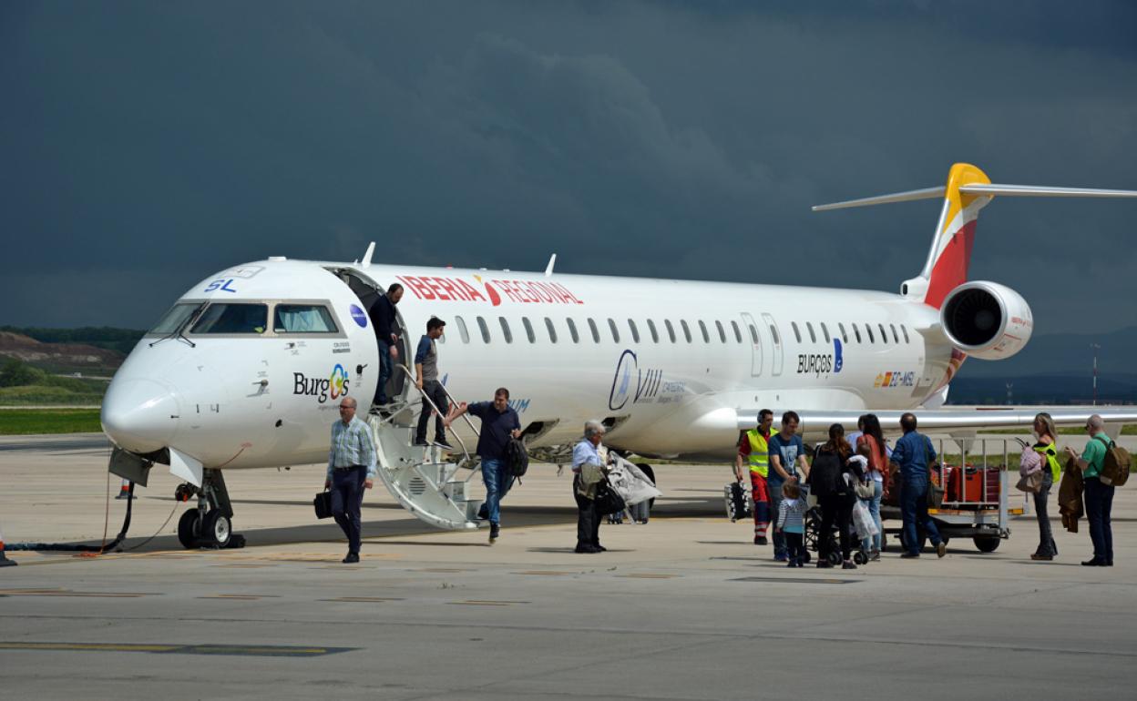 El Aeropuerto de Burgos arrancó con la ruta a Barcelona en junio de 2018