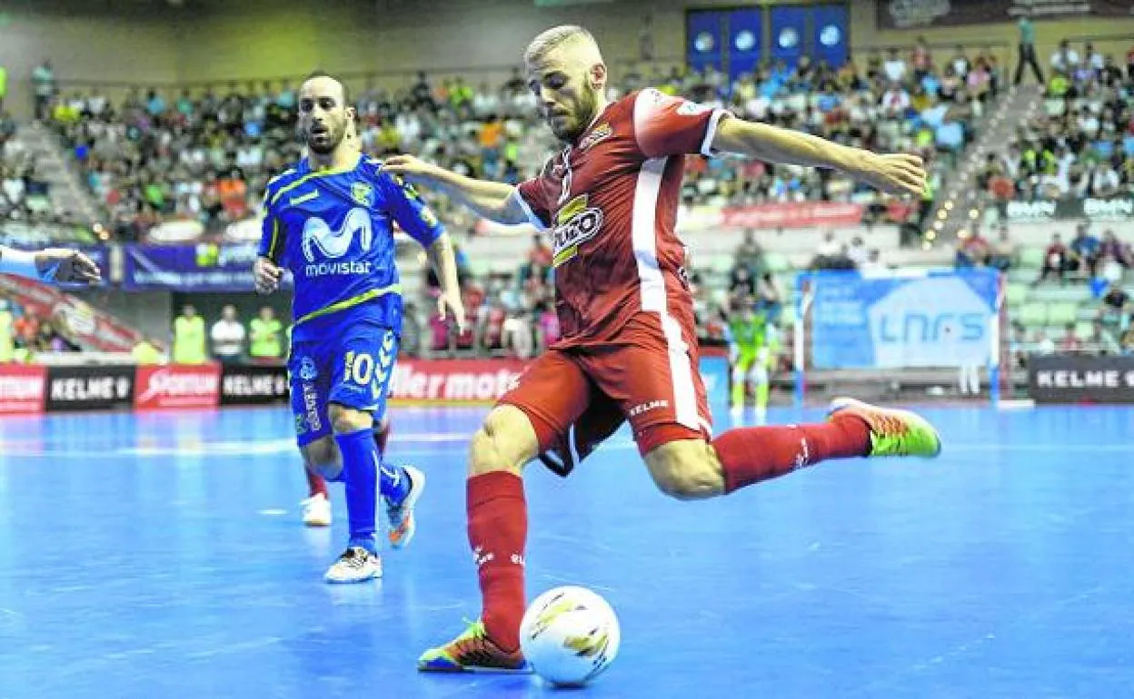 Imagen de un partido entre ElPozo Murcia y el Movistar Inter. 