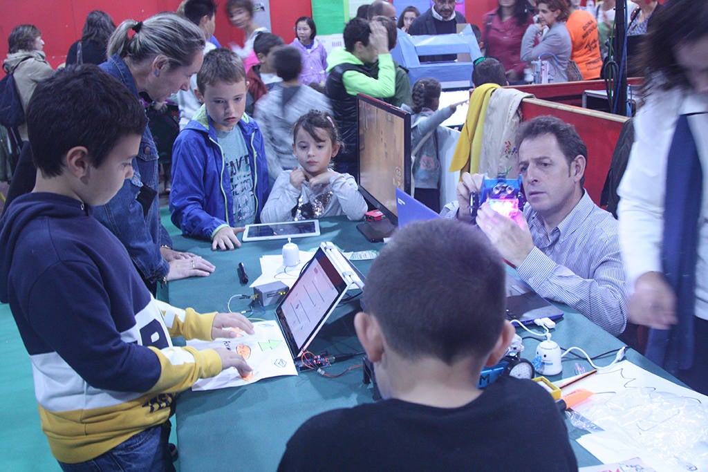 Fotos: Imágenes de la I Feria de la Ciencia de Miranda de Ebro