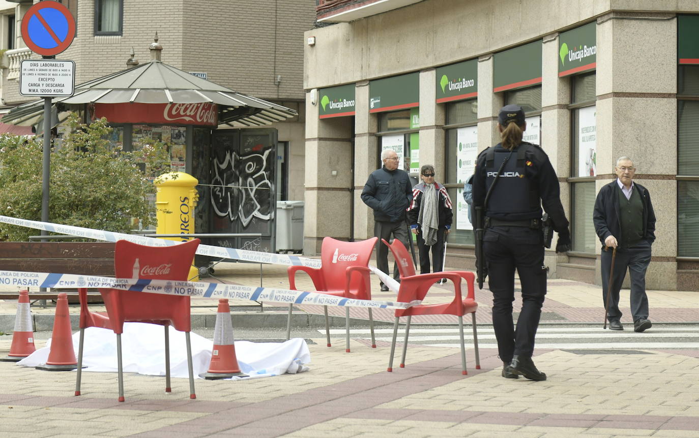 Fallece un hombre de un infarto en la calle, en Valladolid.