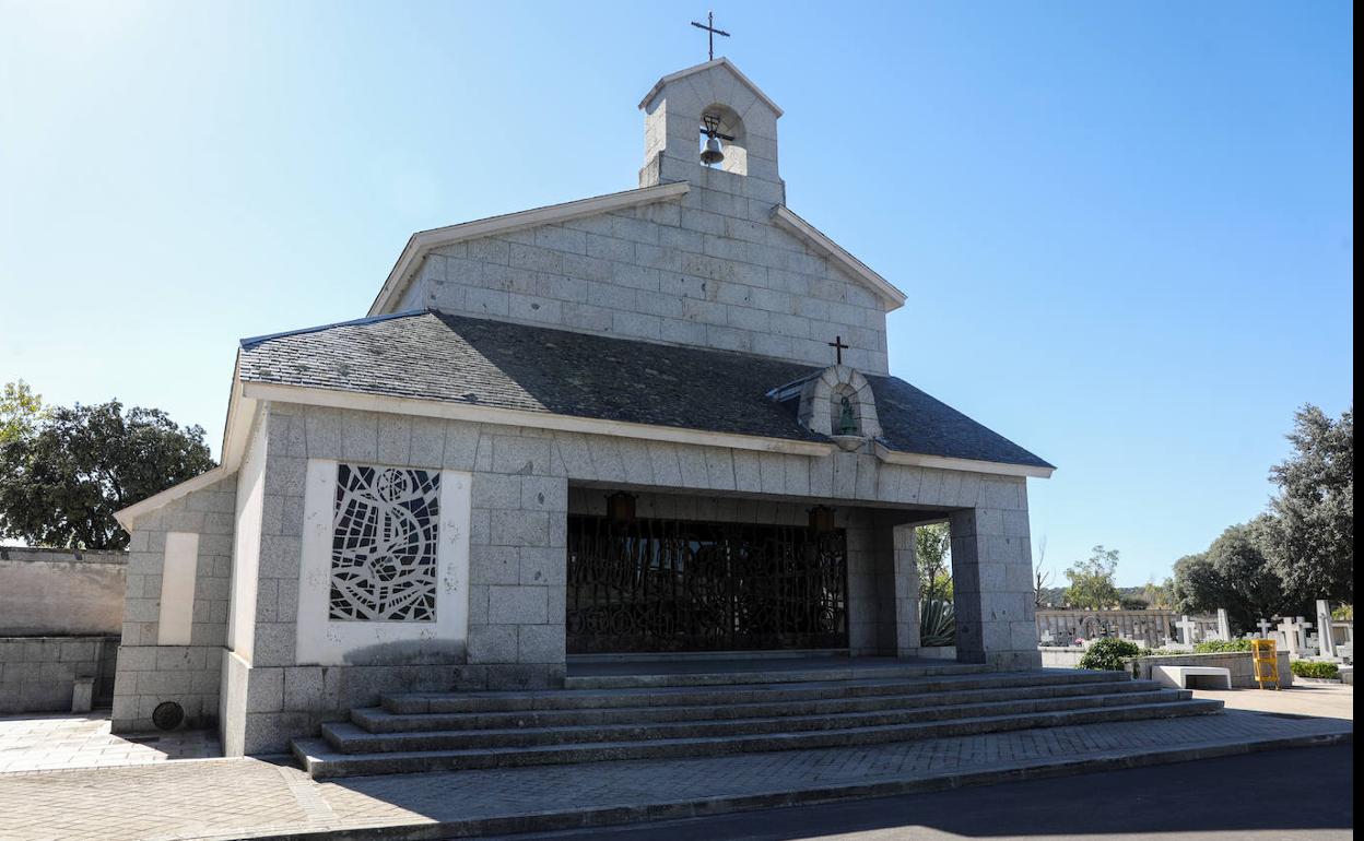 Panteón en el cementerio de Mingorrubio donde serán trasladados los restos de Franco.