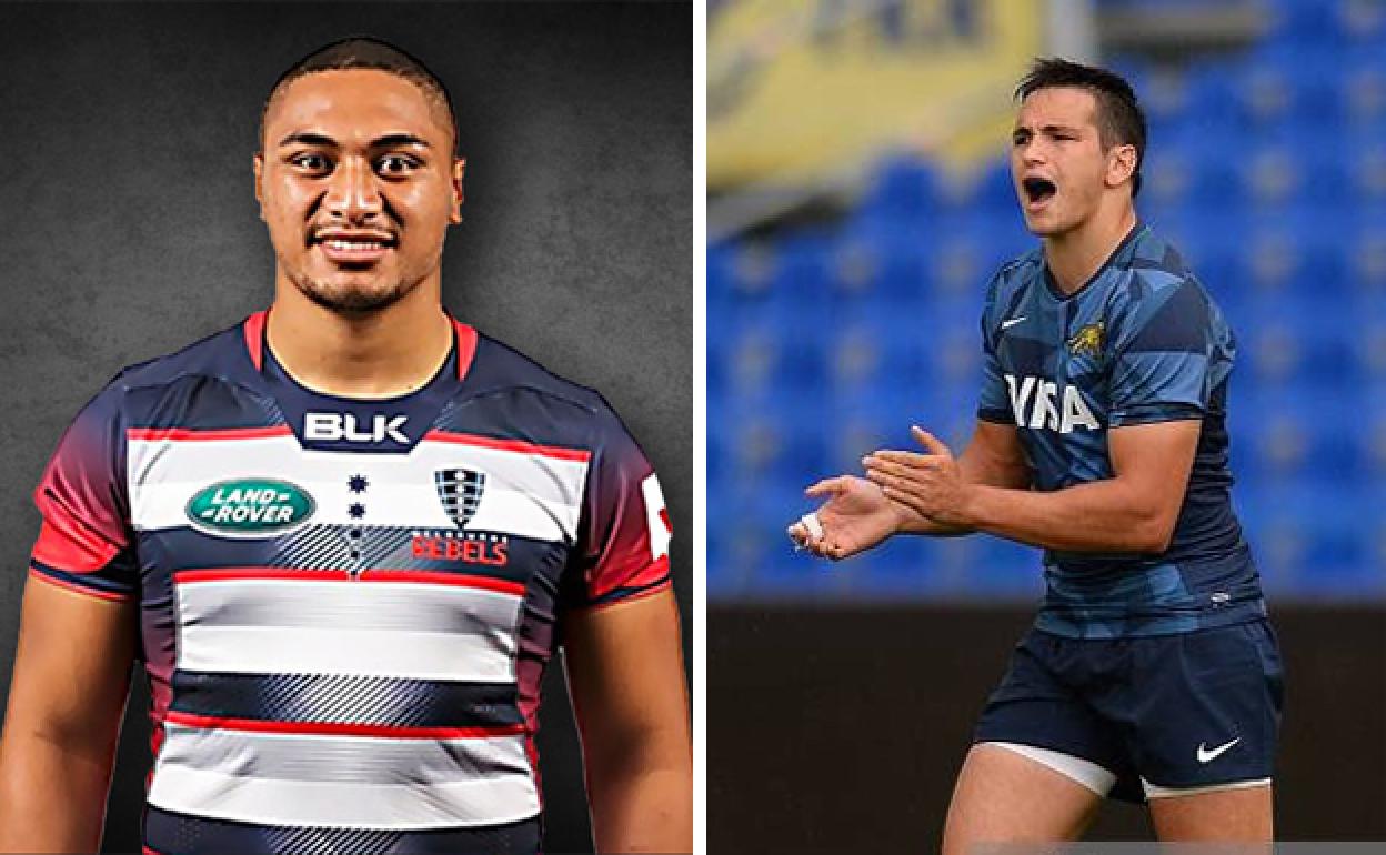 Ikapote Tupai (i) y Tomás Carrió. 