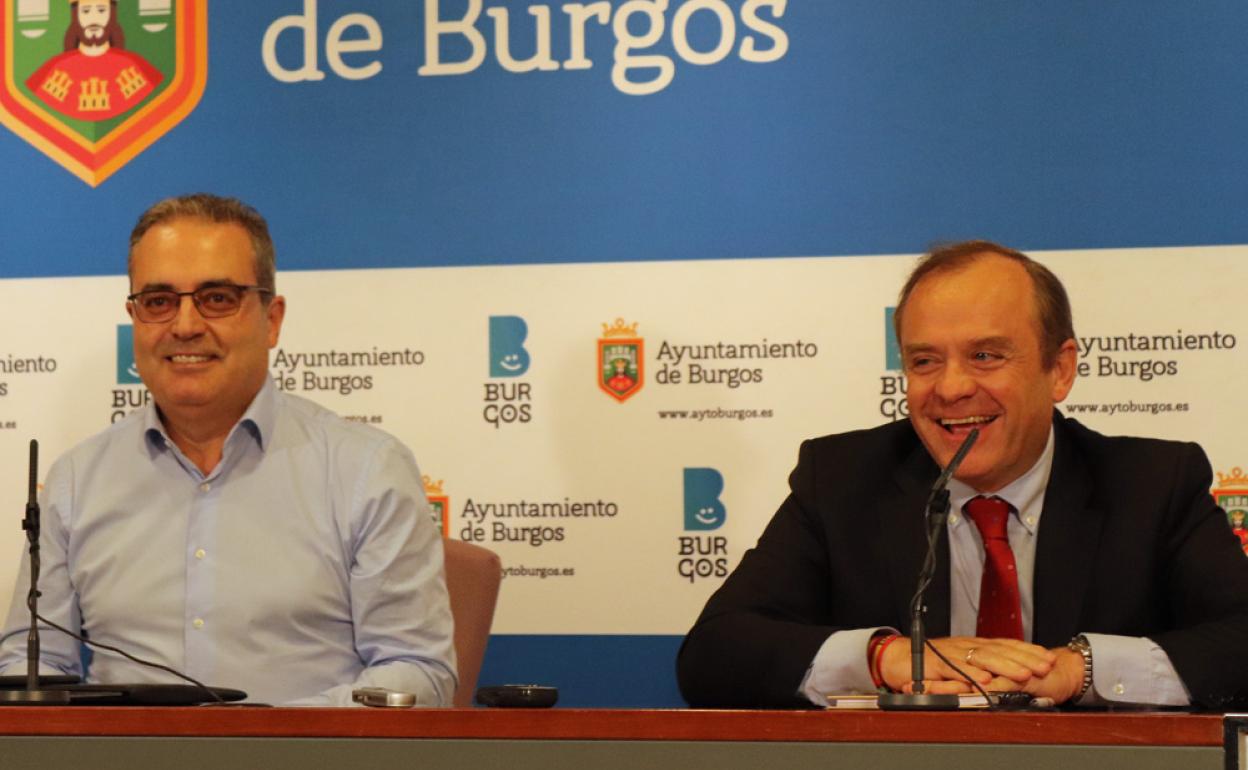 Ángel Martín y Fernando Martínez-Acitores son los concejales de Vox en Burgos